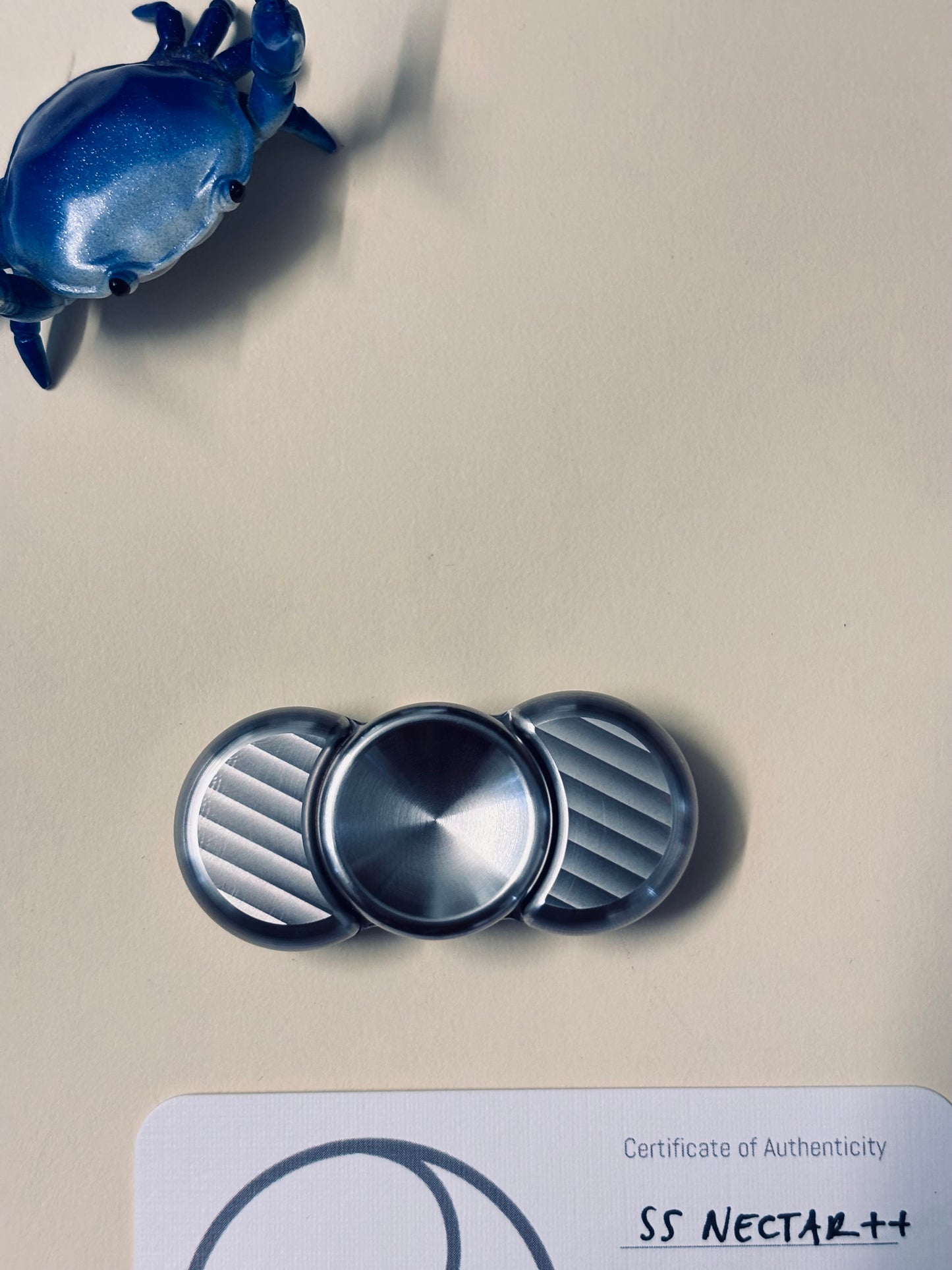 Twoedc - nectar++ stainless steel - Fidget spinner