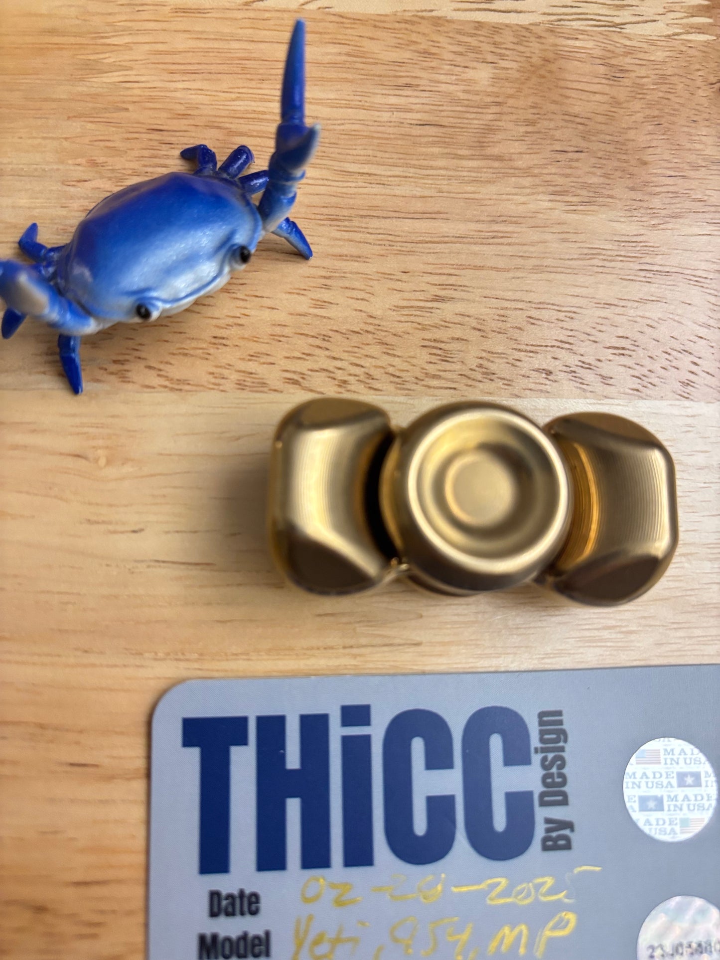 Indy Thicc - yeti 954 - fidget spinner - fidget toy