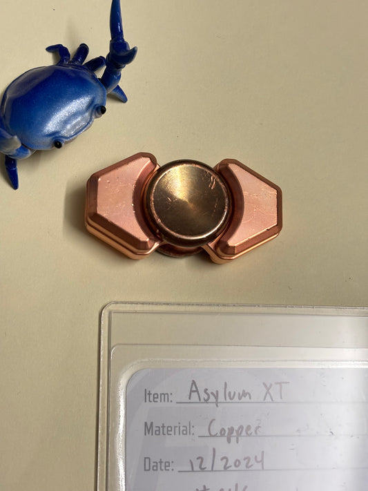 FTO asylum XT copper - fidget spinner - fidget toy