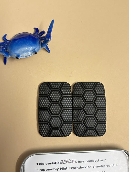 Magnus turtle golf slider - zirc with SS plate - fidget toy