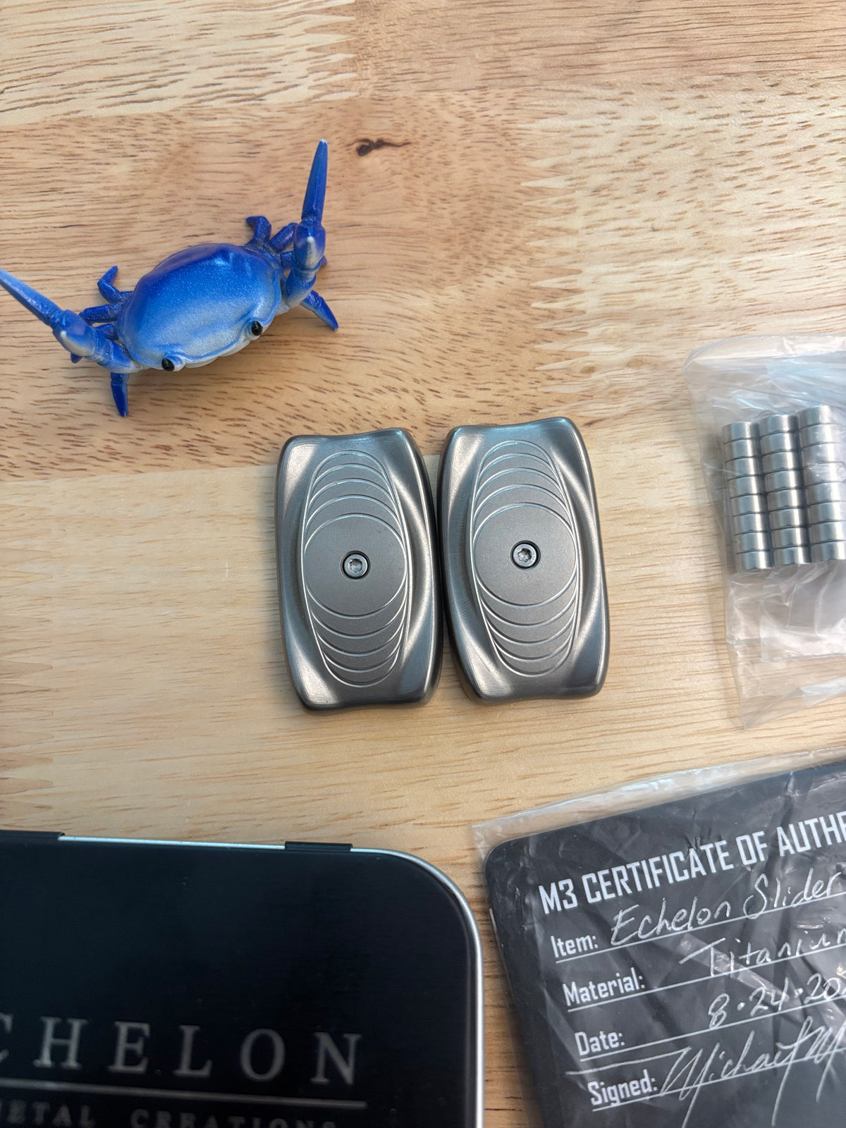 M3 Echelon - TI  - fidget toy