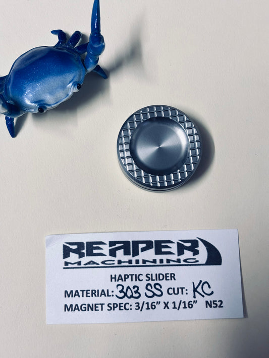 Reaper Machining - haptic slider - SS - Fidget spinner