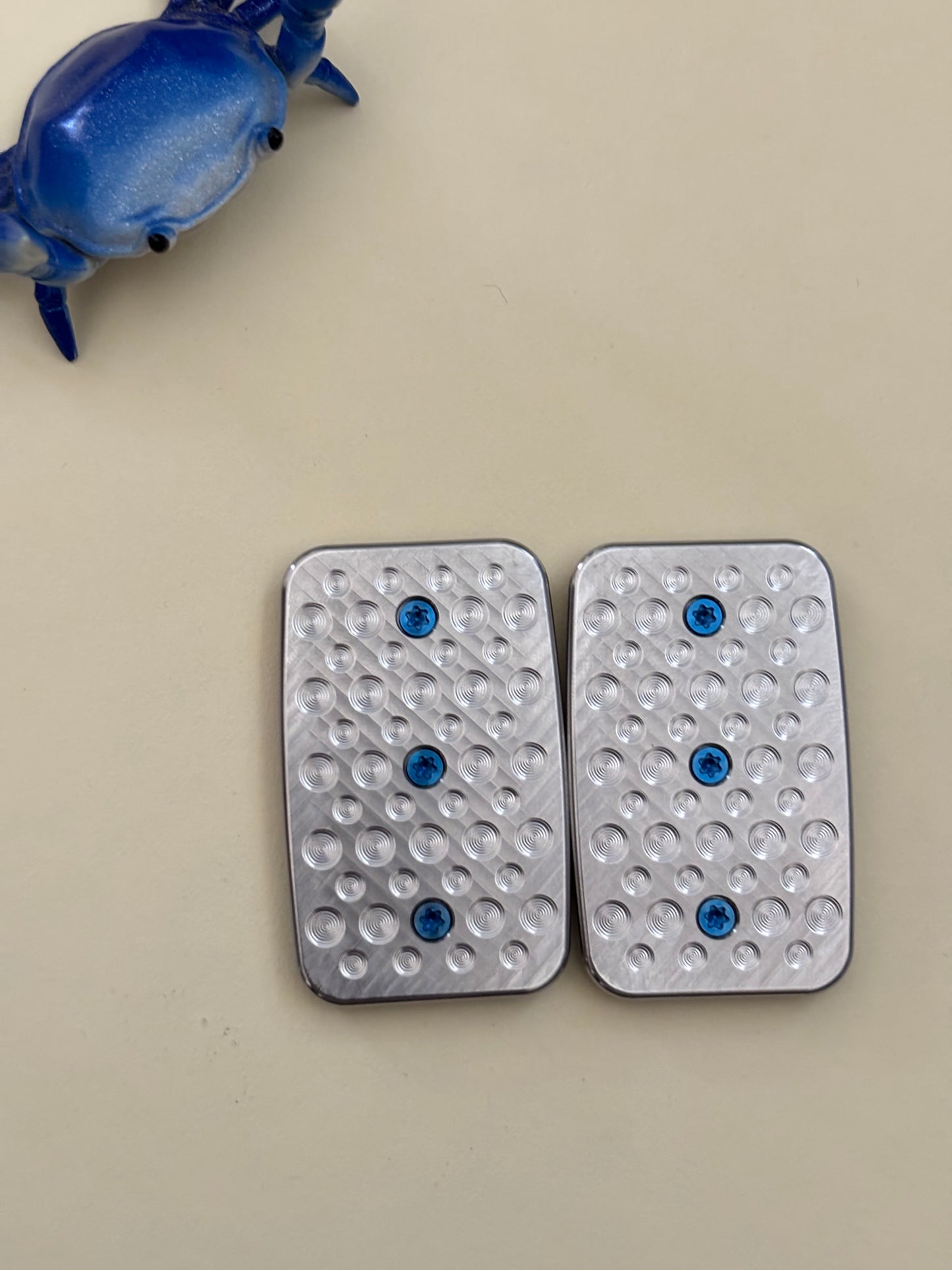 Magnus maglab Tall Paul diamond + supergrip - TI with SS plate - fidget toy