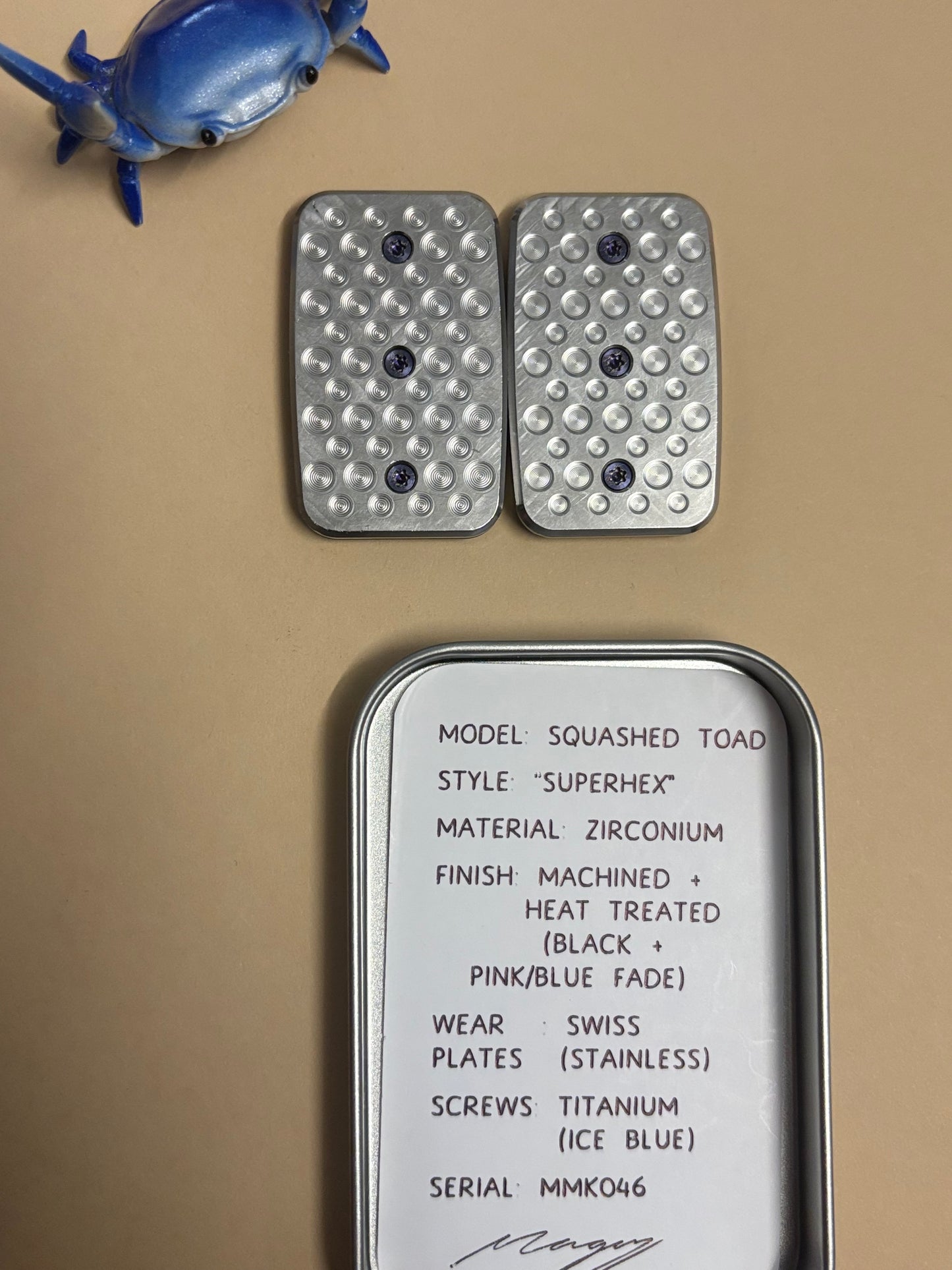 Magnus maglab squash toad super hex - zirc/ SS - 3 click