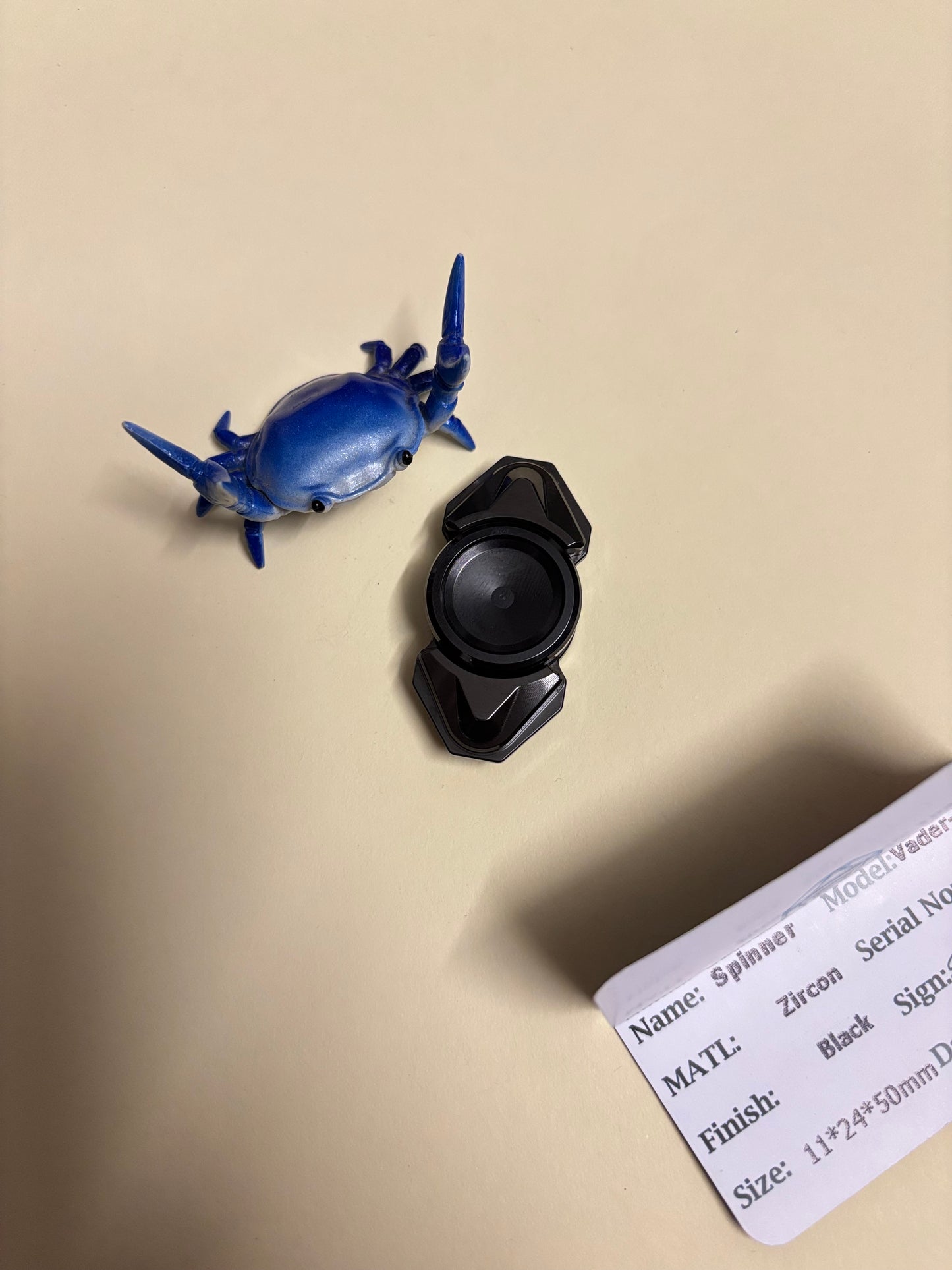 Njthandpower - Vader spinner - zirc - fidget toy