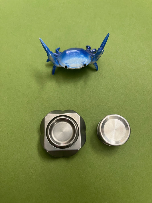 Sacred spin - Tipper - tungsten  - fidget spinner fidget toy