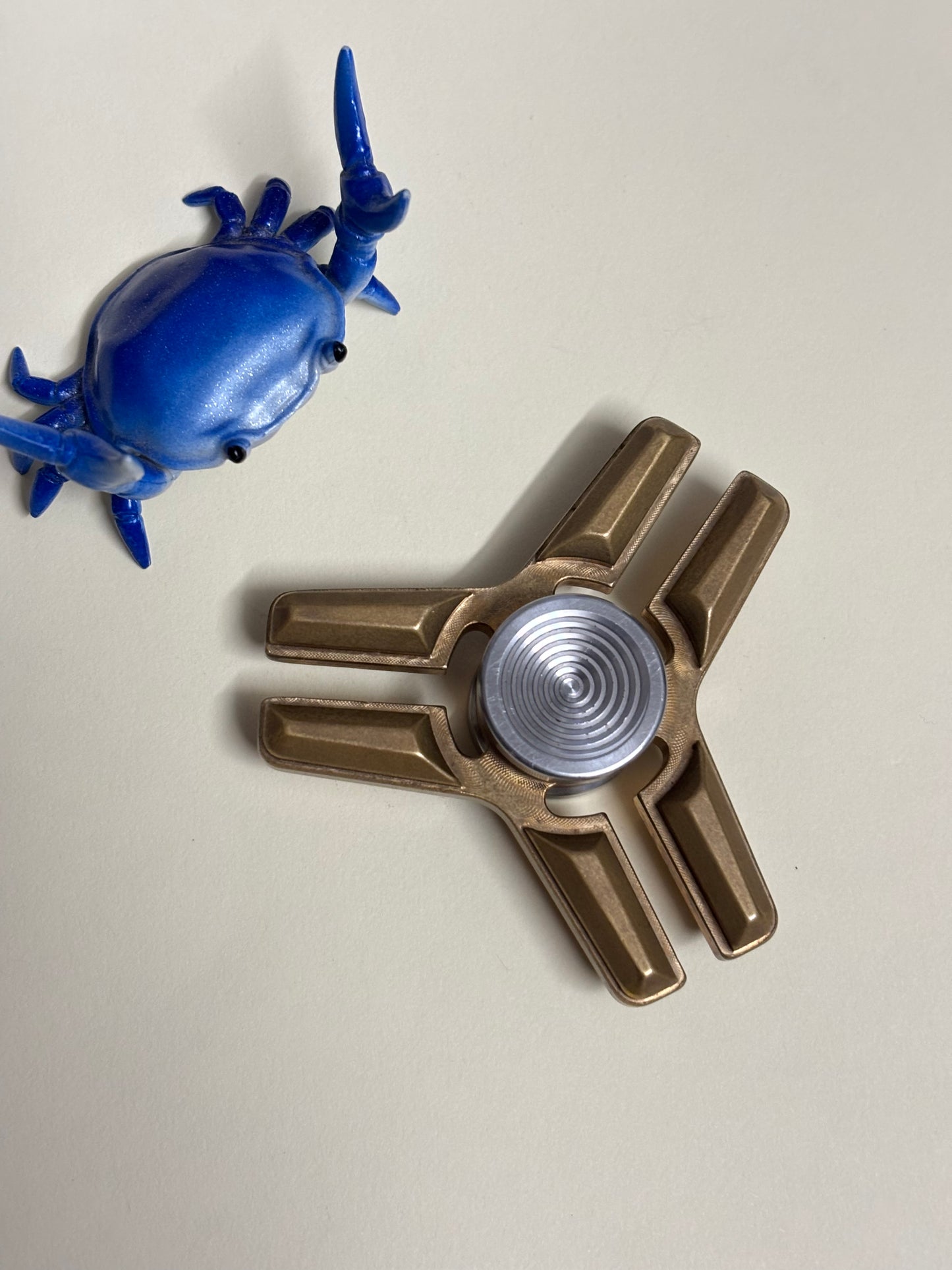 Medieval Tri nuke - brass spinner - Fidget spinner