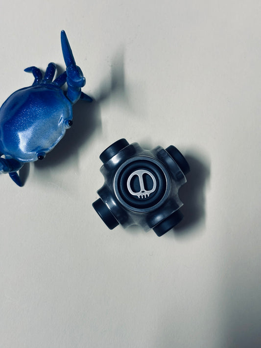 Lautie x-bone - zirc / SS - fidget spinner - fidget toy