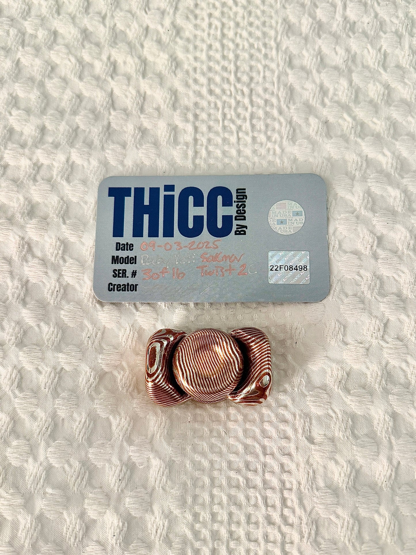 Indy Thicc - baby yeti Sakmar 2C - fidget spinner - fidget toy