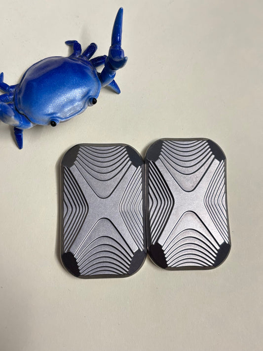 Magnus titanium toad X slider with SS plates