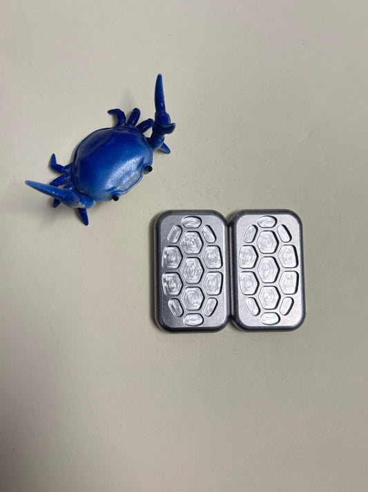 Ti turtle shell slider   - fidget toy