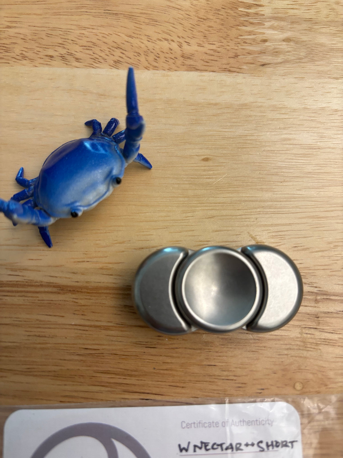 Twoedc - nectar++ short W tungsten- Fidget spinner