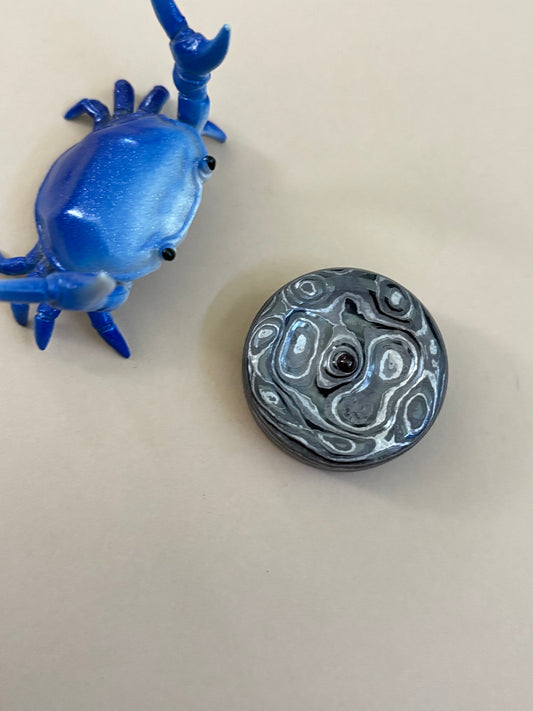 njthandpower NJT - mini volcano zircuti  - haptic coin - fidget toy