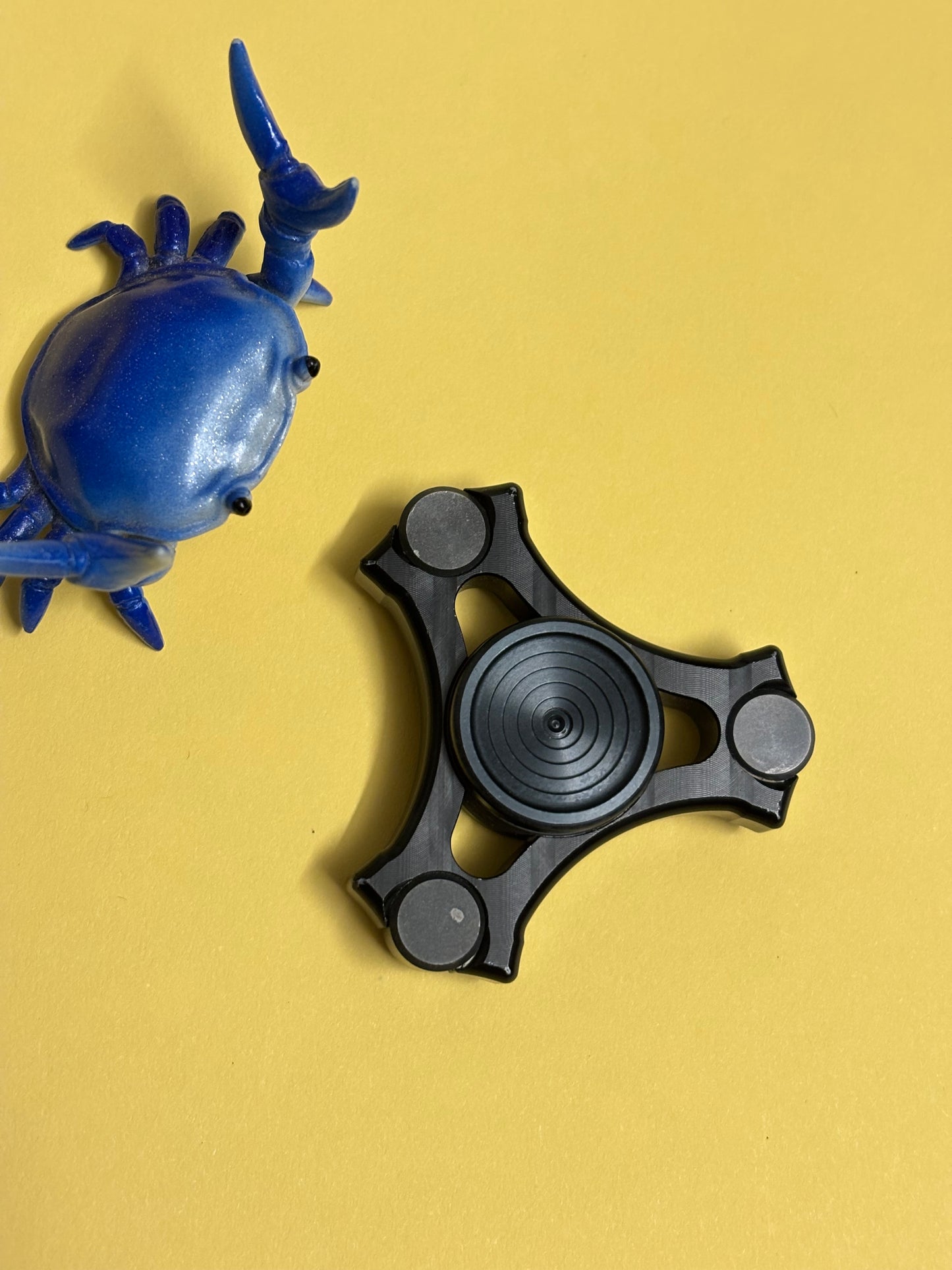 NTO ternion - aluminum with tungsten weights - fidget spinner - fidget toy