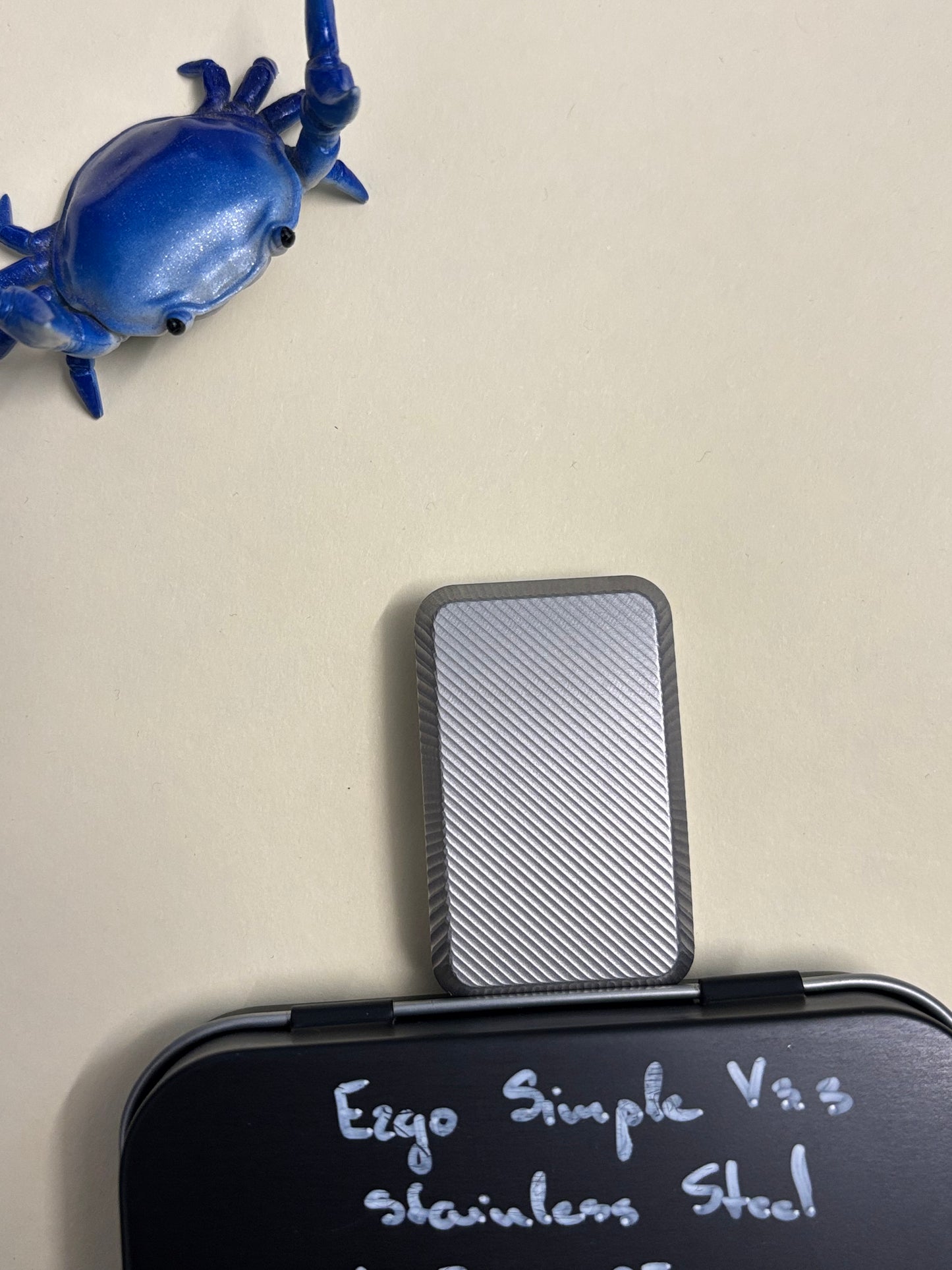 Kukoedc ergo slider V3 - SS - 3 click - fidget toy