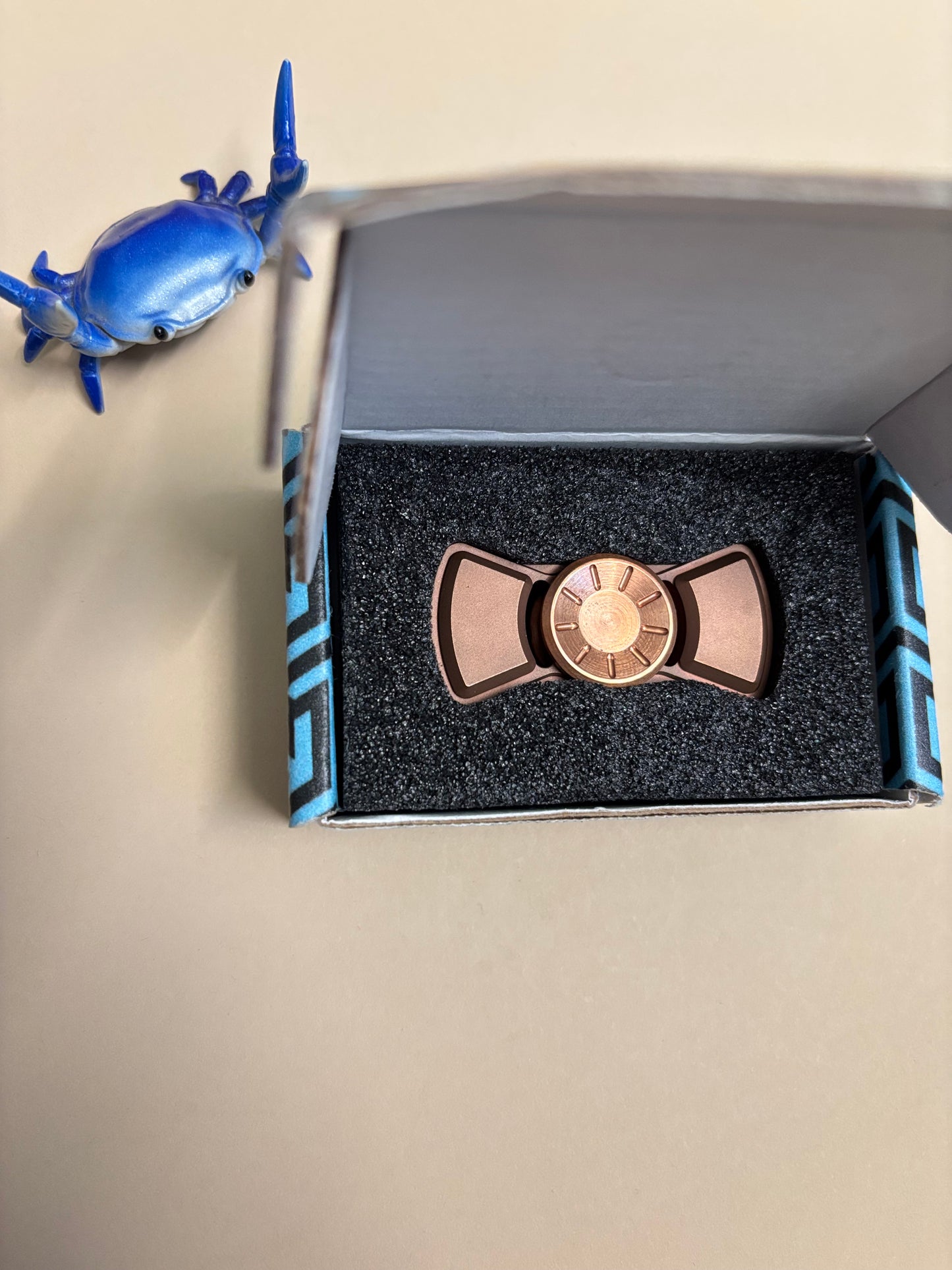 Thraxx mini copper spinner - Fidget toy - fidget spinner