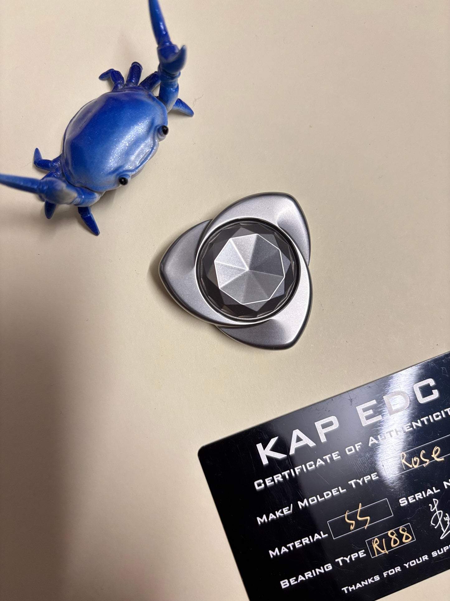 KAP - rose - SS - fidget spinner - fidget toy