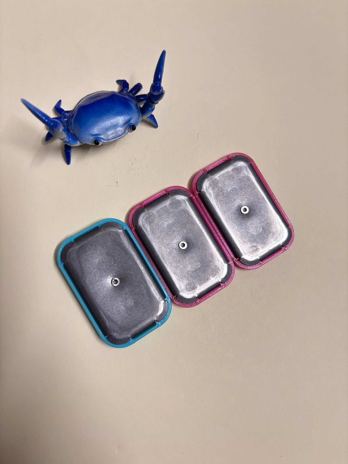 Moduswork Rapt lite Otter EDC + sandwich - ss plates- with inserts - slider - fidget toy