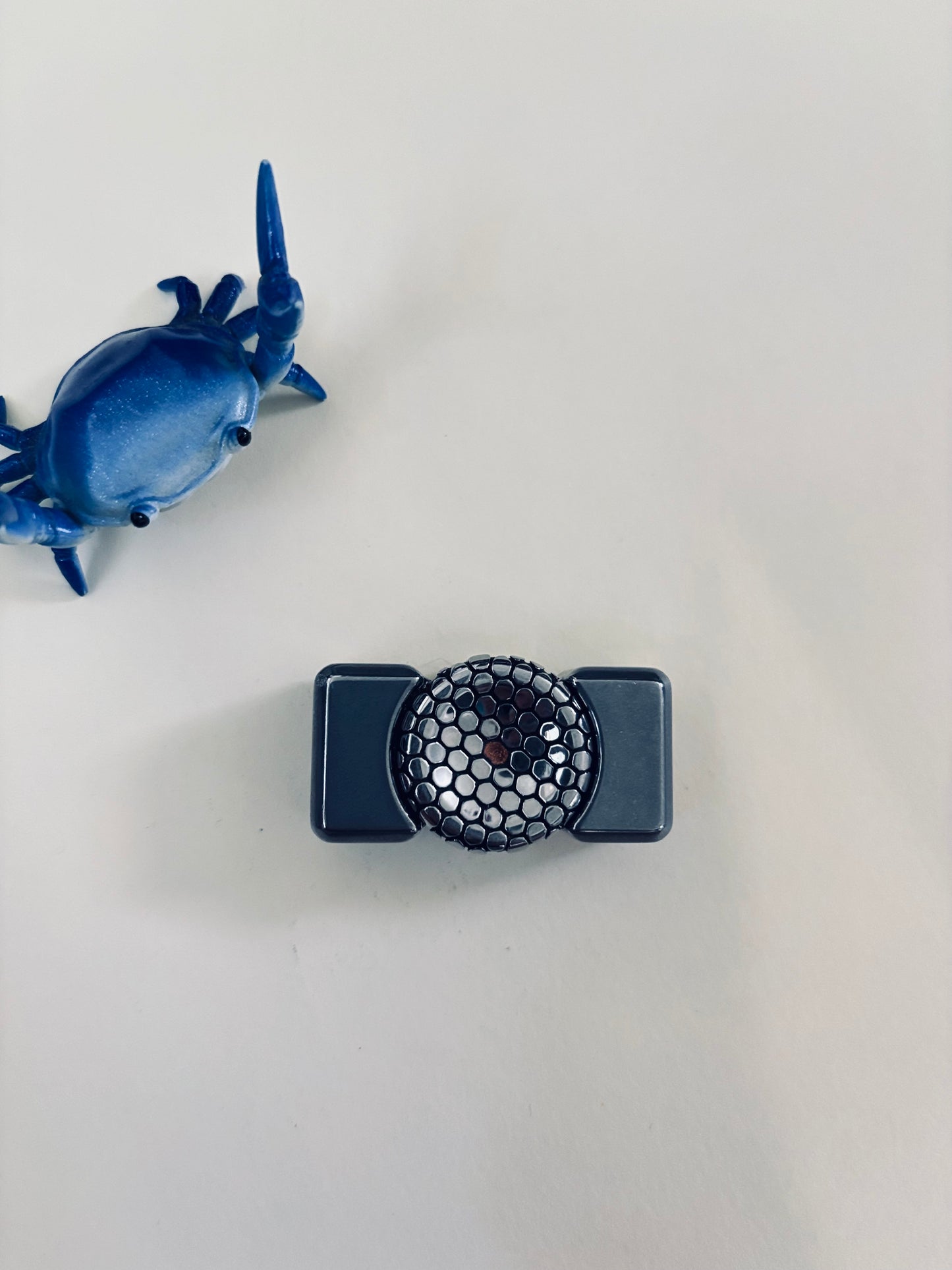 KAP - collision mini - SS w SC button - fidget spinner - fidget toy