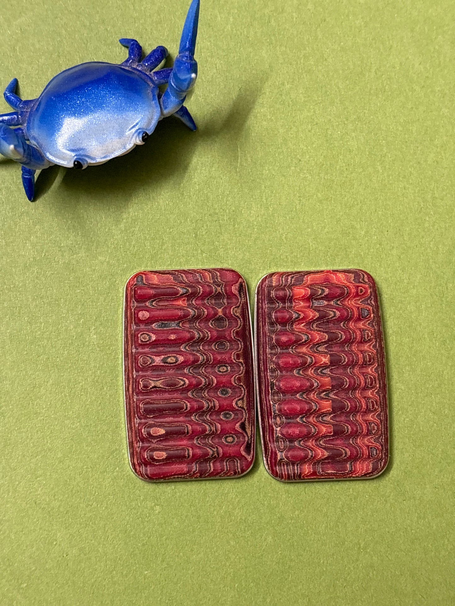 Magnus maglab Rib  - crazy fiber with SS plate - fidget toy