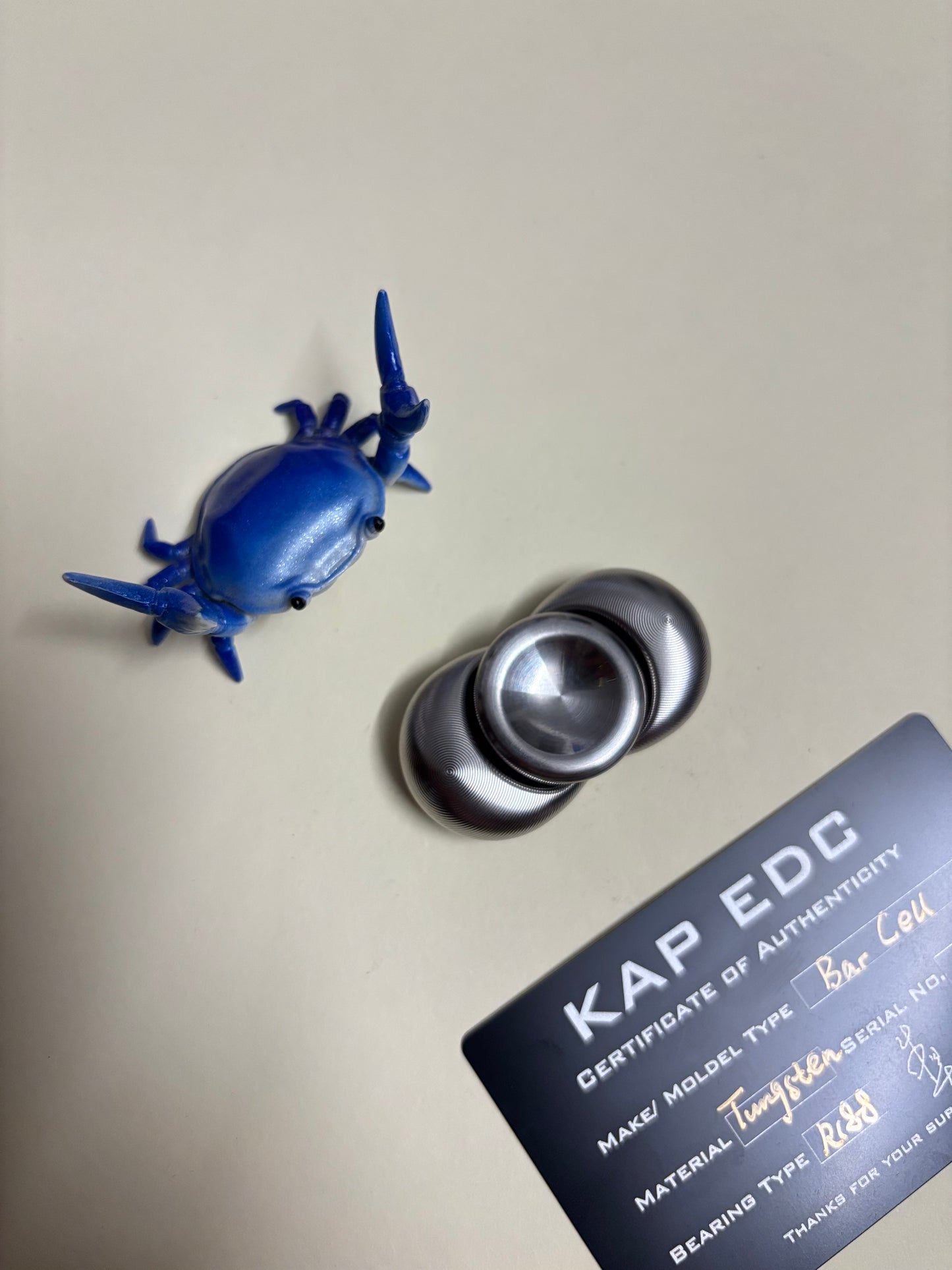 KAP - Cell bar tungsten spinner - fidget toy