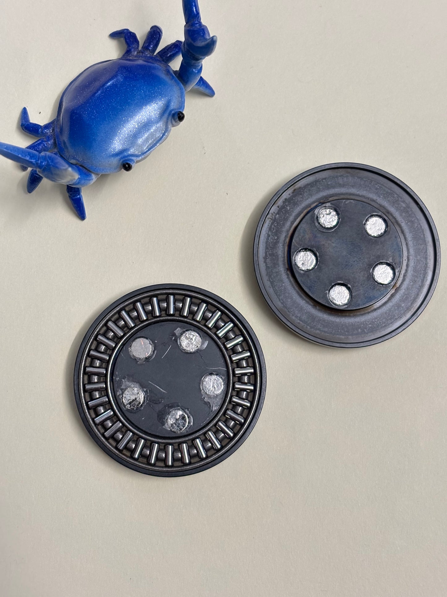 Umburry and ATS collab - zirc - haptic coin - fidget toy
