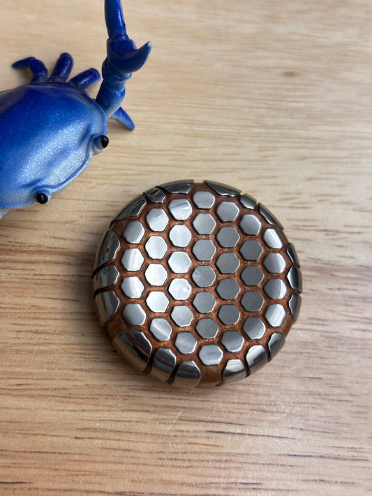 KAP - worry stone / coin edc - superconductor  - fidget toy