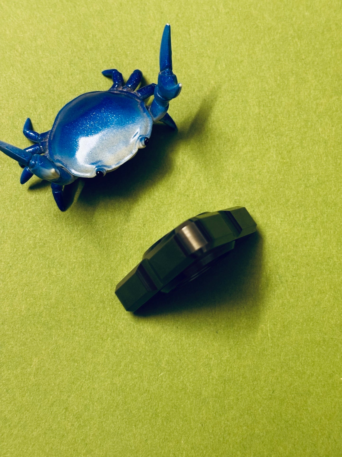 Twoedc - triangle - zirc raw - V2 - Fidget spinner