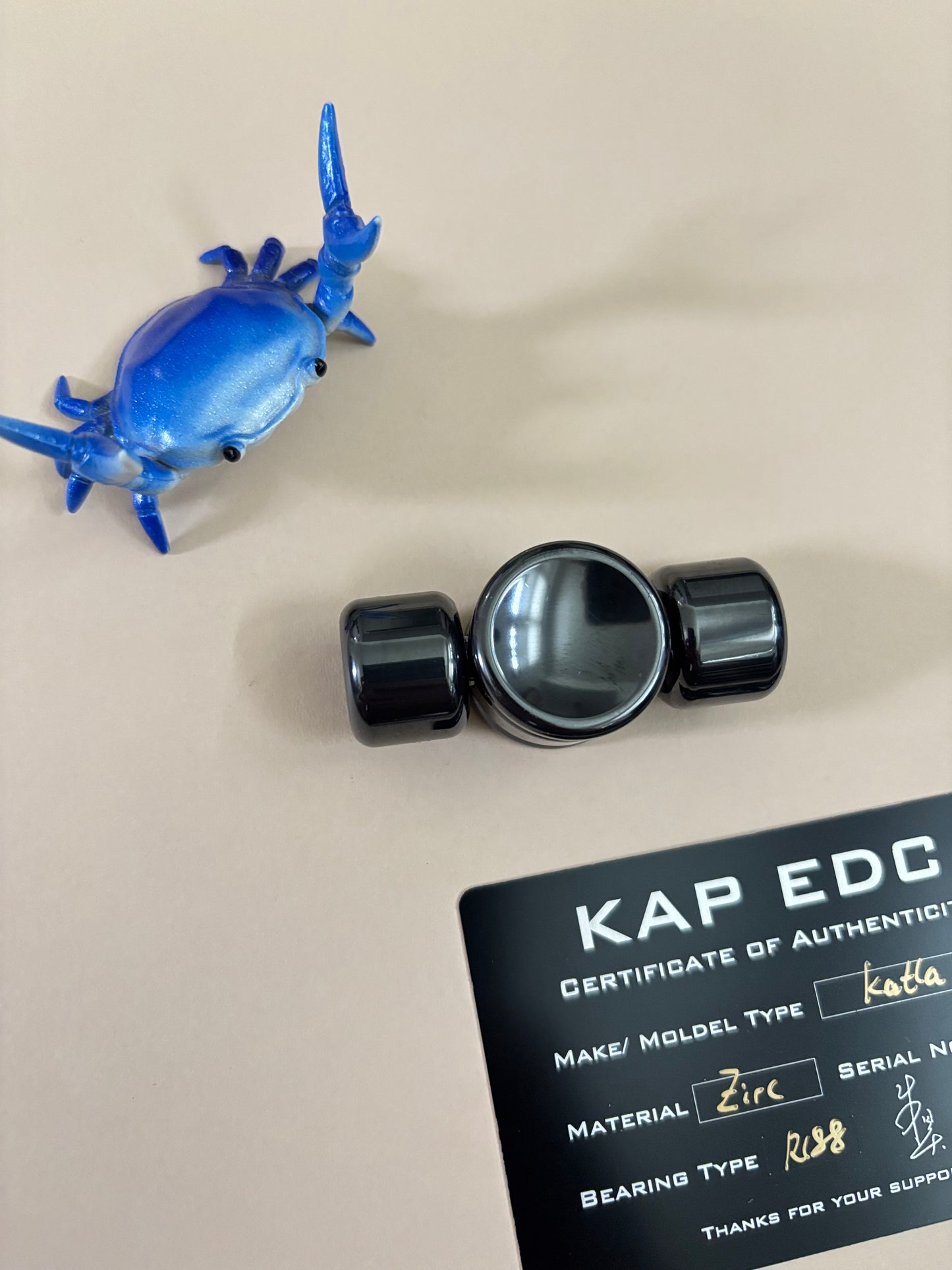 KAP x Otto - Katla - zirc - fidget spinner - fidget toy