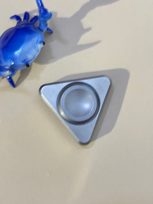 Twoedc - triangle - tungsten - Fidget spinner