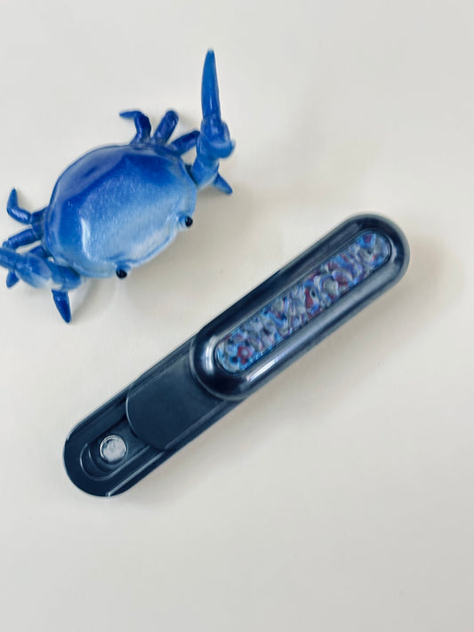 01edc - pod - L zirc/mokuti slider - fidget slider