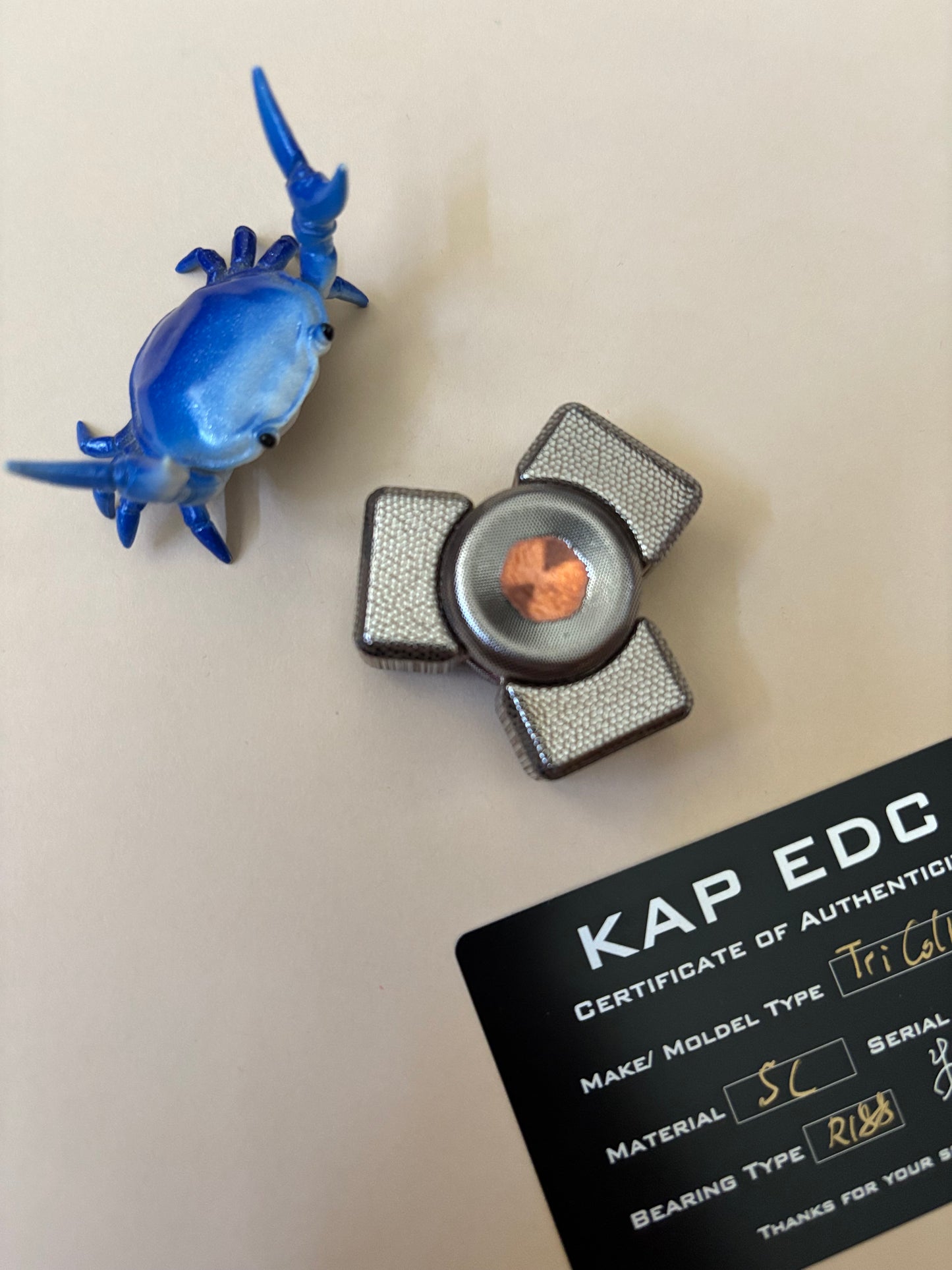 KAP - collision mini - SC super conductor - fidget spinner - fidget toy