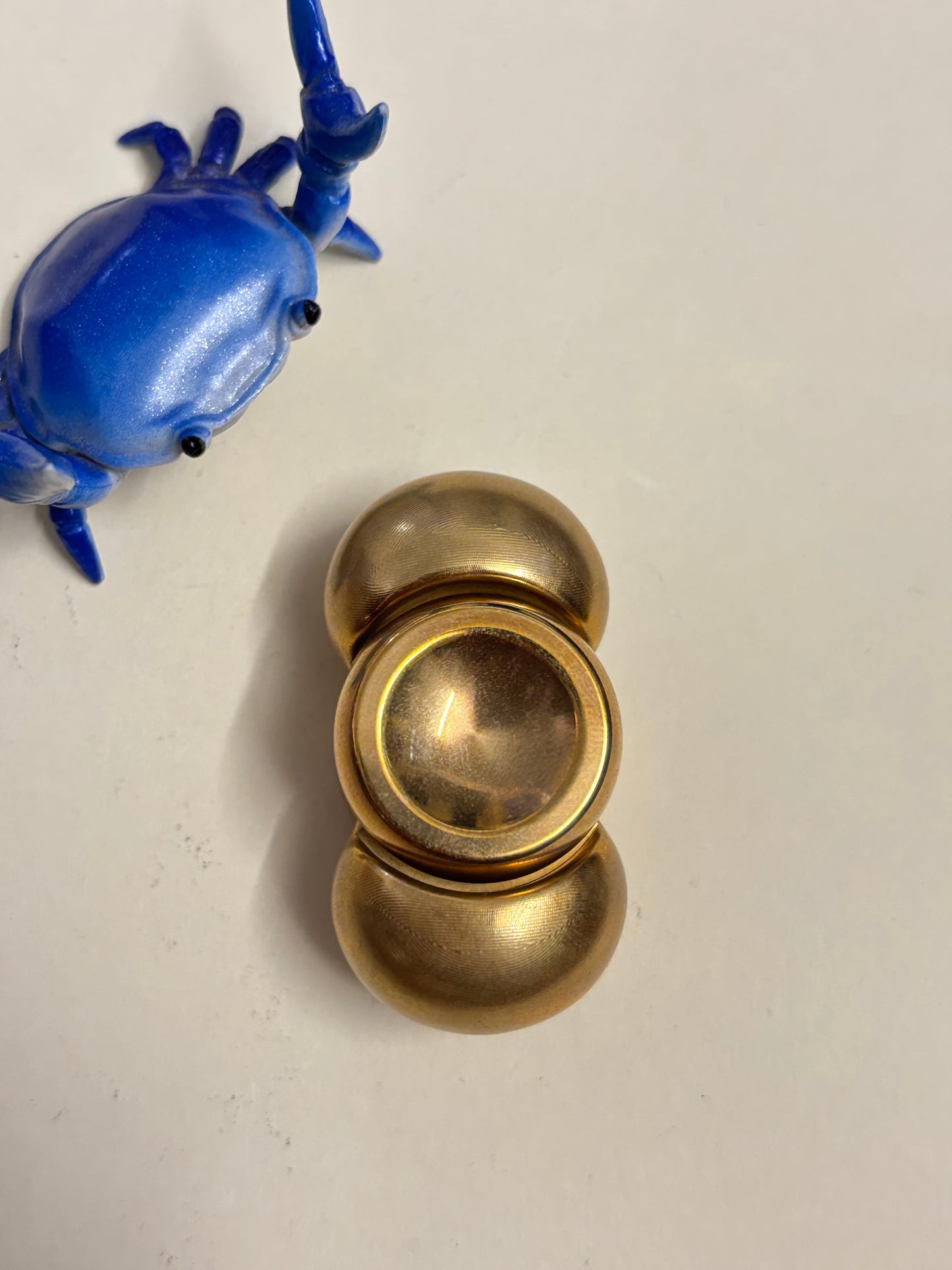 LIC - love nugget - brass - fidget spinner  - fidget toy