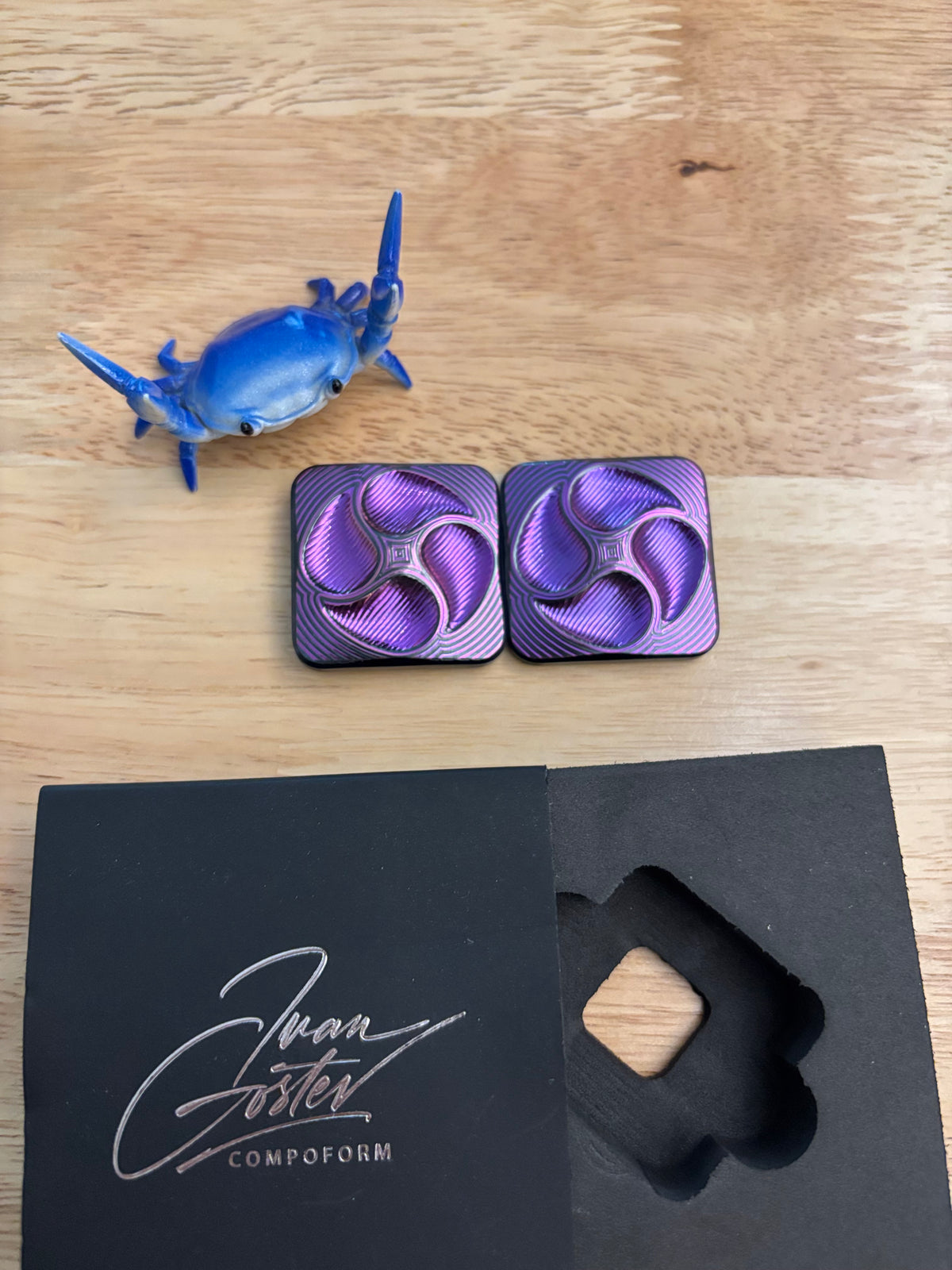 Compoform clover V3- titanium slider/ rotational haptic
