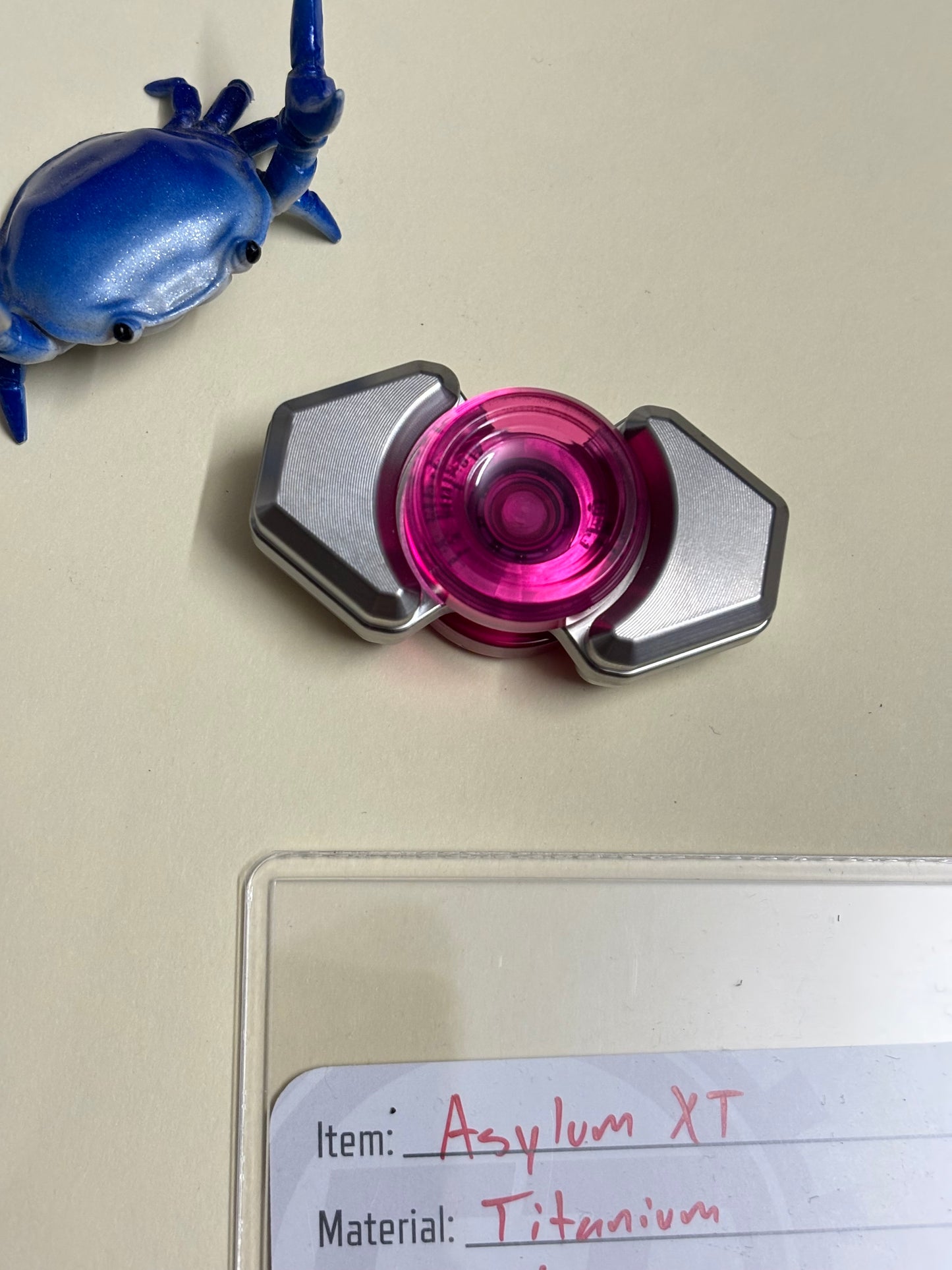 FTO asylum XT TI - fidget spinner - fidget toy