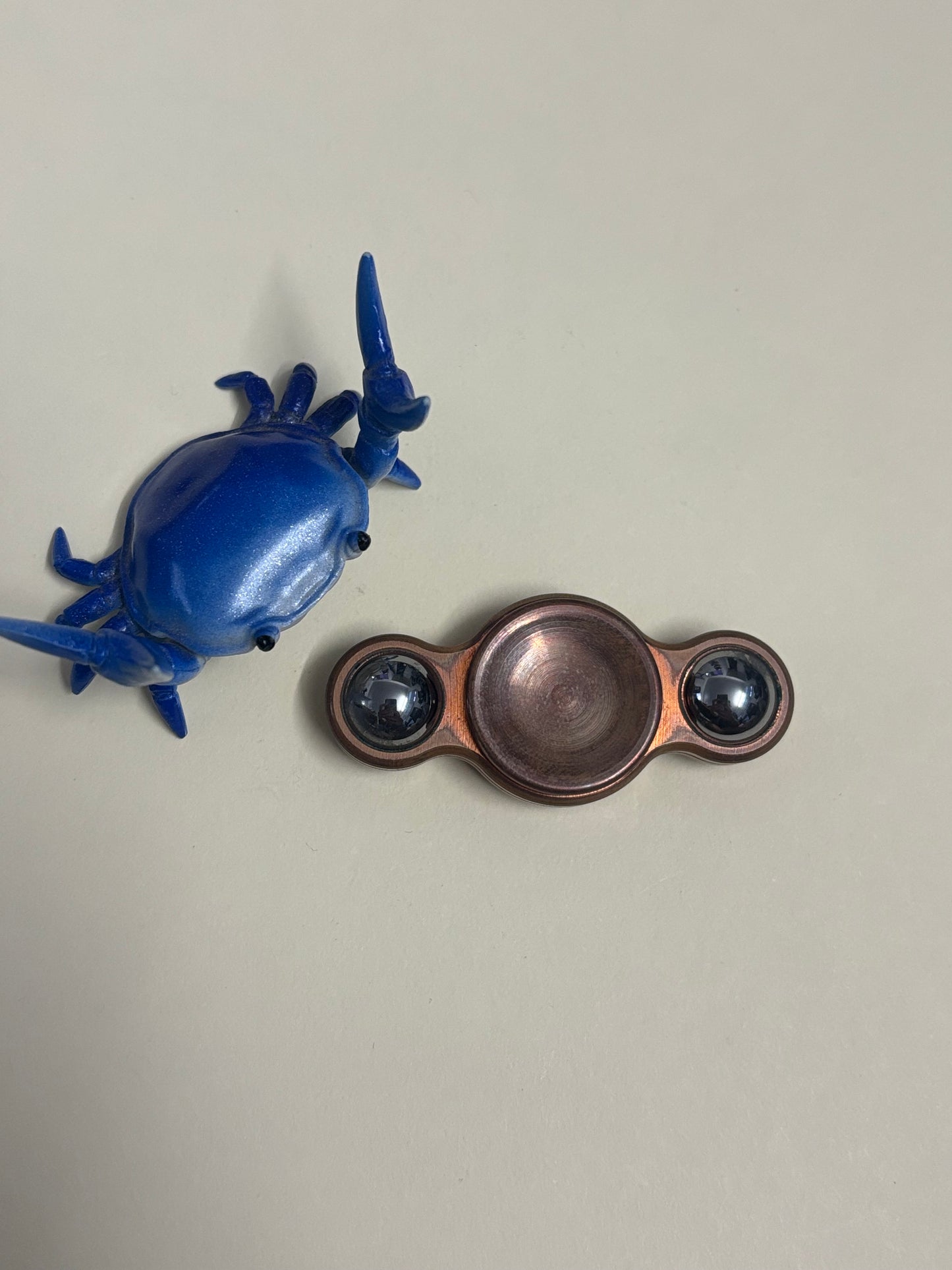 Alumafx Synergy - copper spinners with tungsten balls - fidget toy
