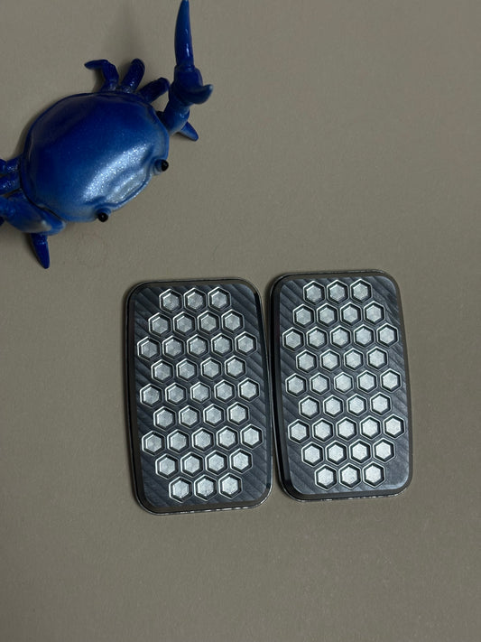 Magnus maglab plain jane Hex- zirc with SS plate - fidget toy