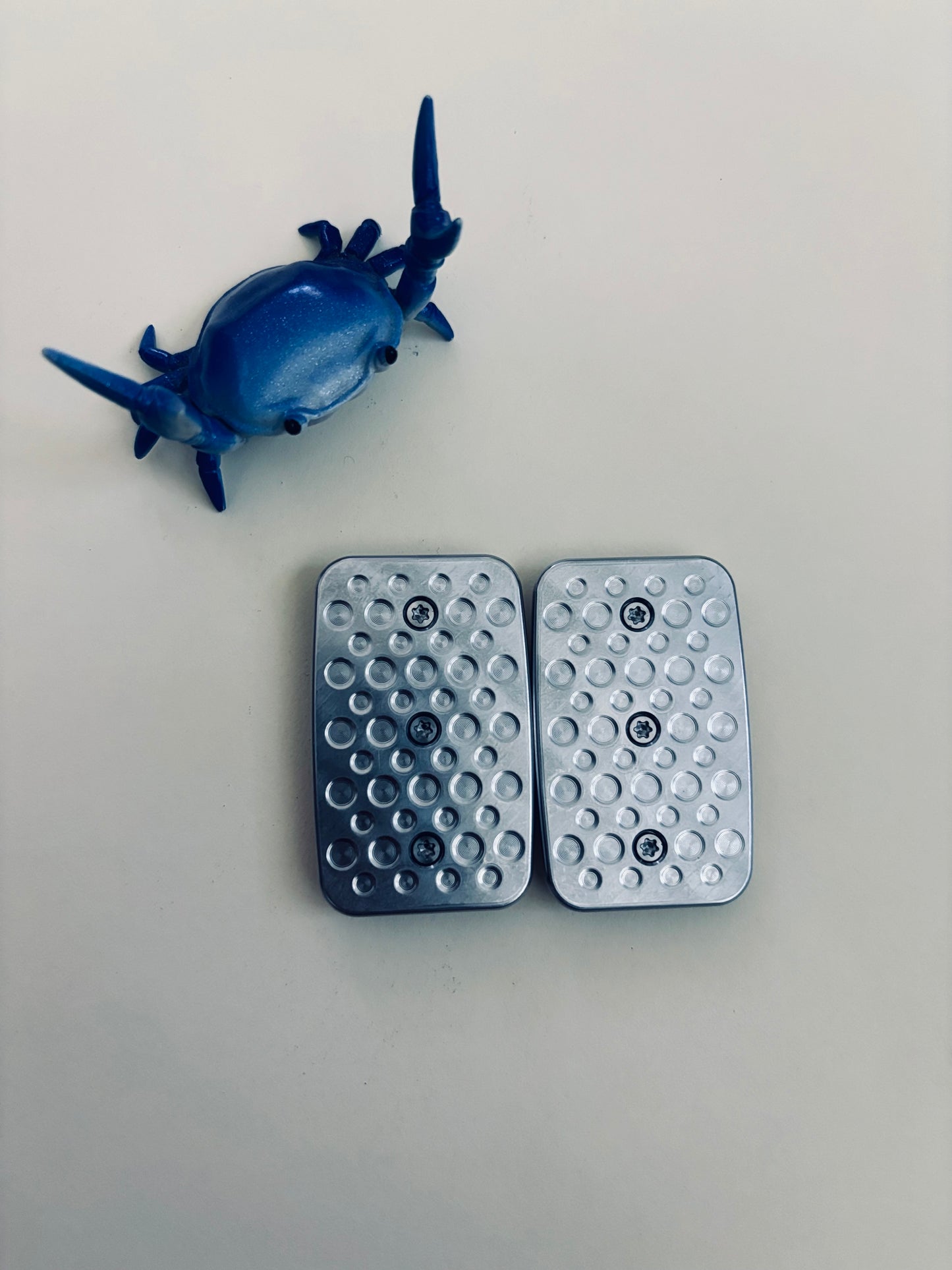 Magnus maglab Resin - 3 click turtle slider - Resin/SS screw plate - fidget toy