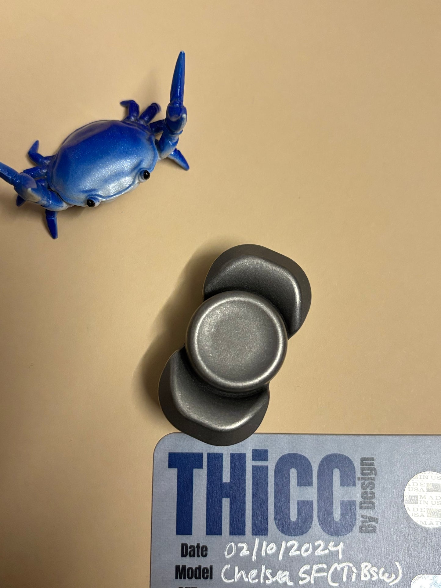 Indy Thicc - chelsea SF (Ti) - fidget spinner - fidget toy