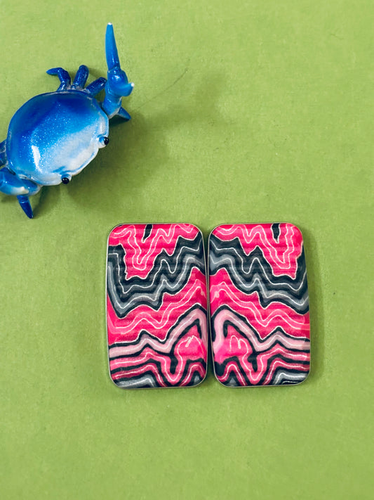 Magnus maglab Rib  - crazy fiber with SS plate - fidget toy