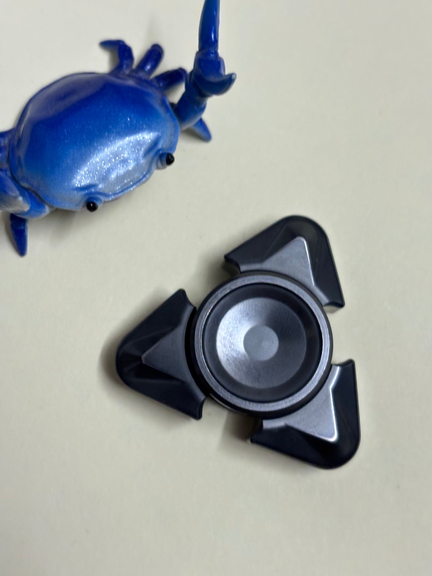 Njthandpower - Vader W (blackened tungsten) spinner - fidget toy