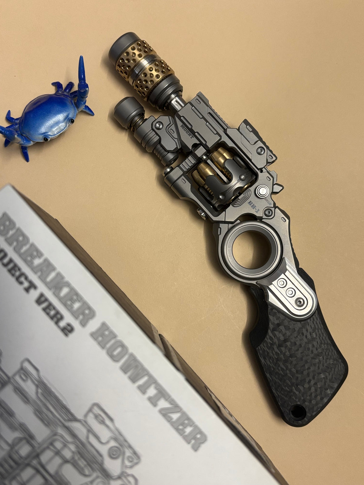 Wanwu Breaker - Howitzer - TI/BR fidget toy