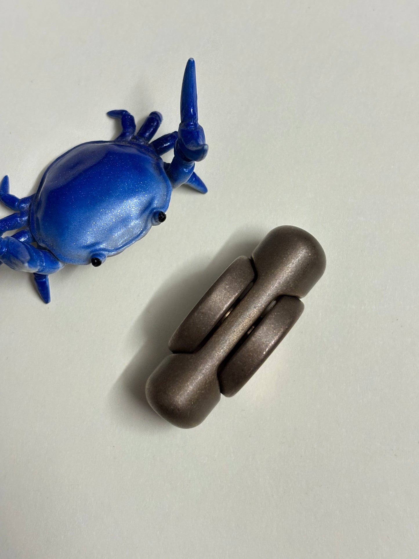 Clean EDC - mini slim pillar - brass - fidget spinner - fidget toy