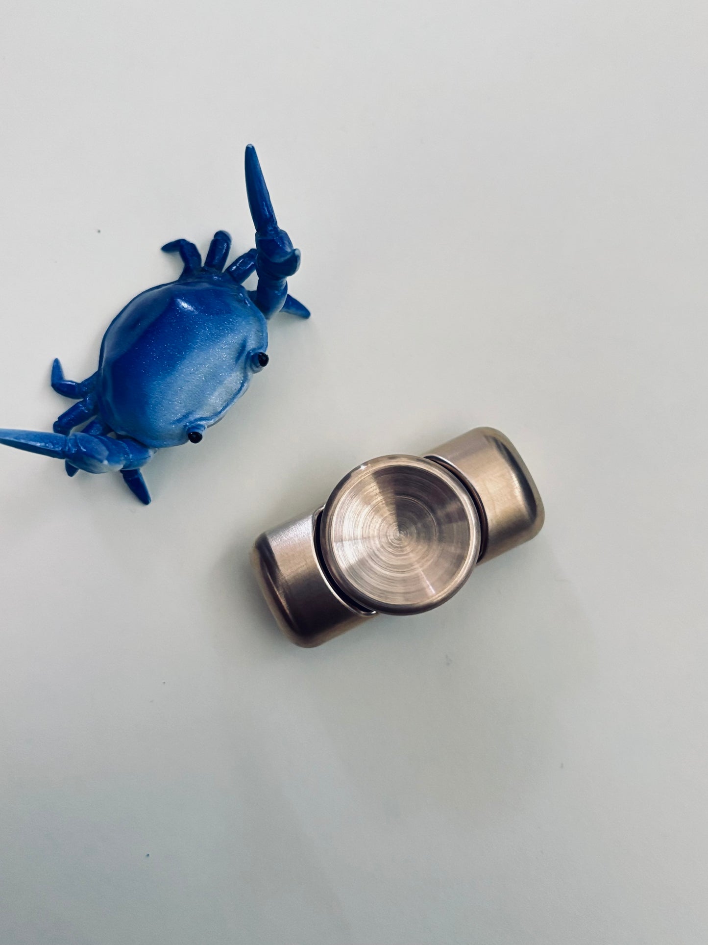 Clean EDC - mini slim pillar - brass - fidget spinner - fidget toy