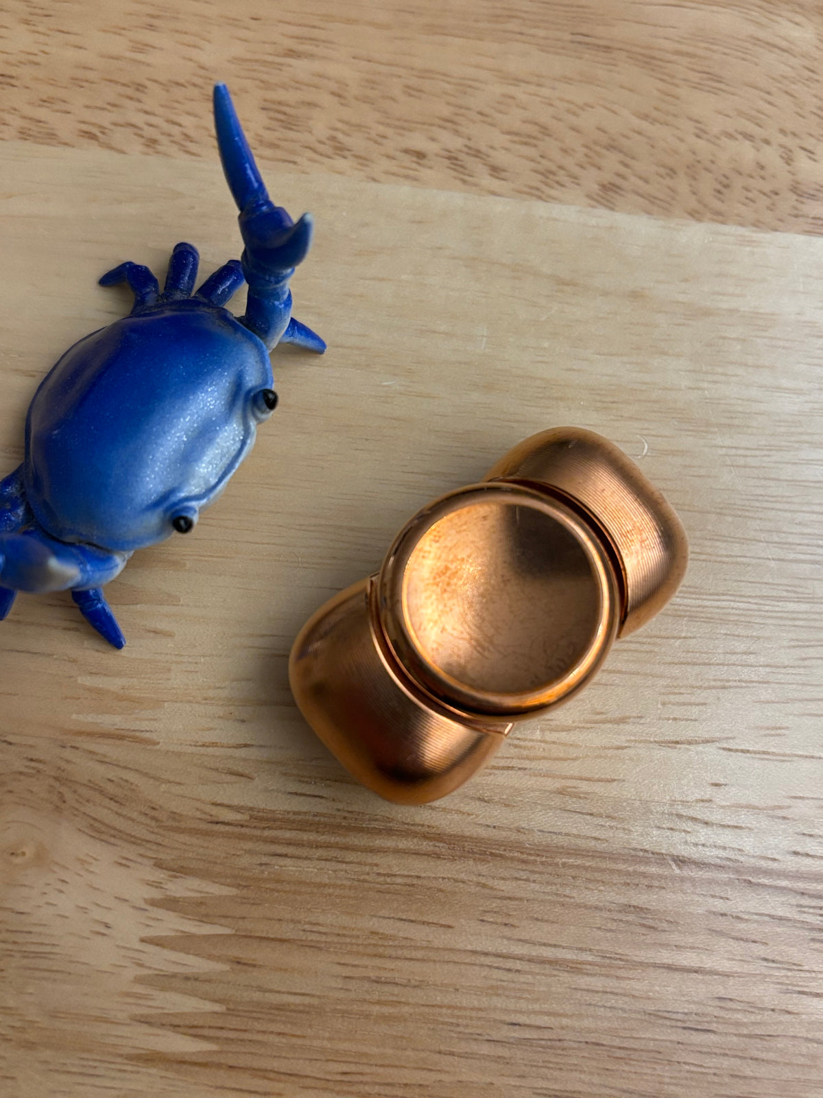 LIC EDC - Roo Roo - copper - fidget spinner  - fidget toy
