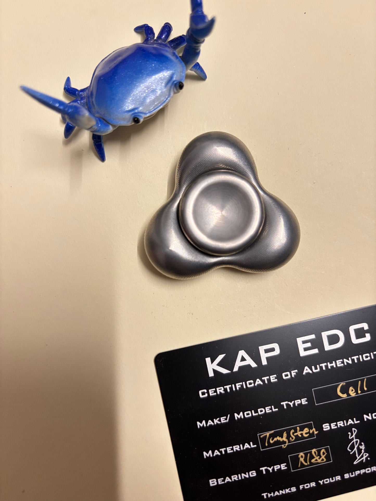 KAP - Cell tri tungsten spinner - fidget toy