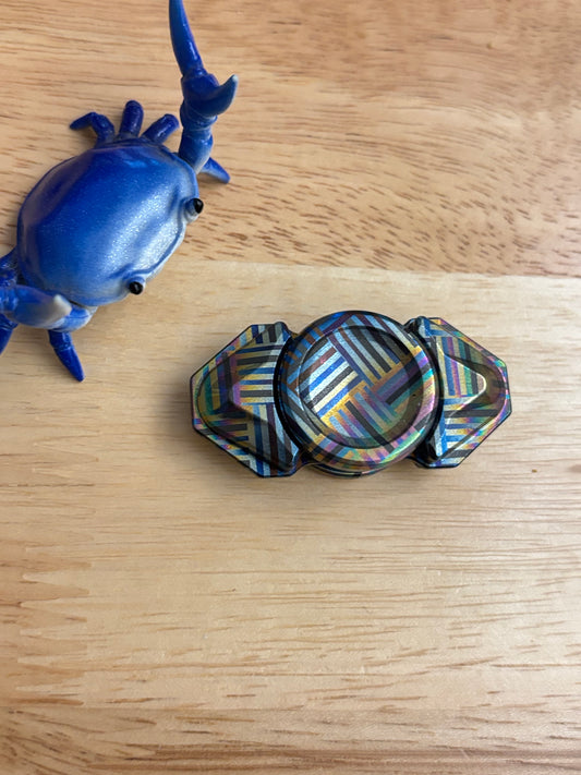 Njthandpower - Vader spinner - basket weave zircuti - fidget toy