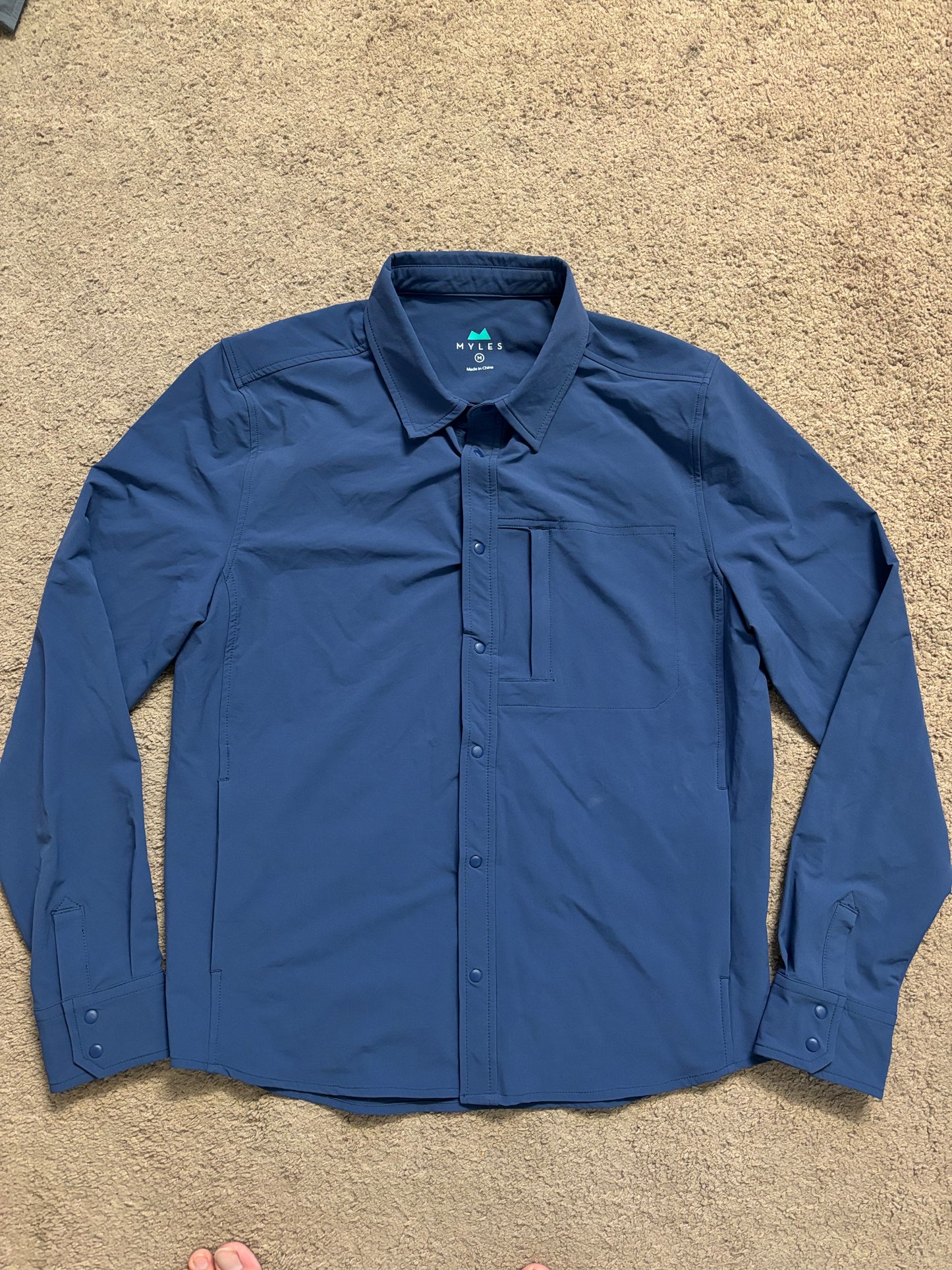 $118 - Myles Apparel -  everyday overshirt - M