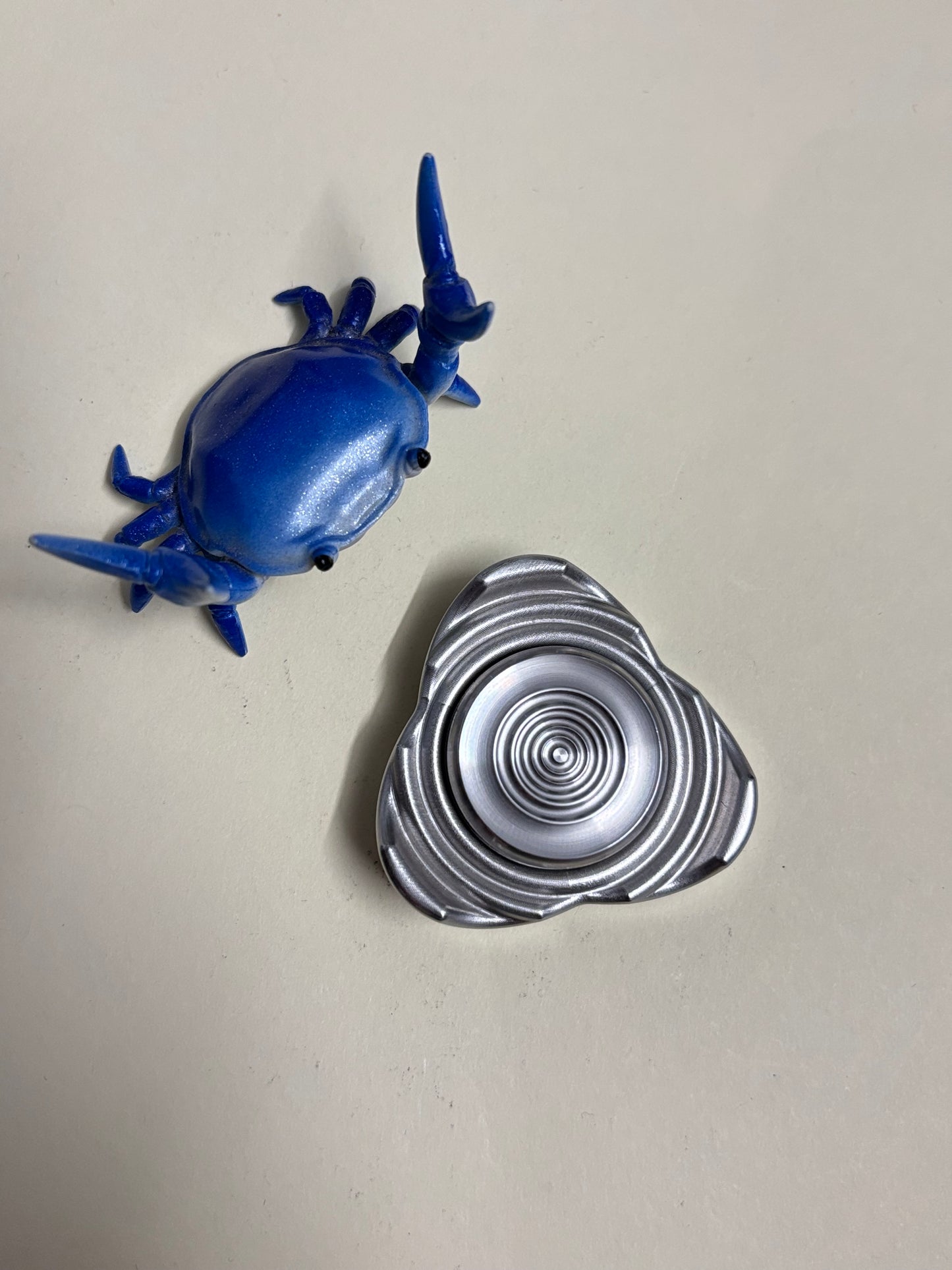 Sacred spin - tripple spinner - Stainless steel  - fidget spinner fidget toy