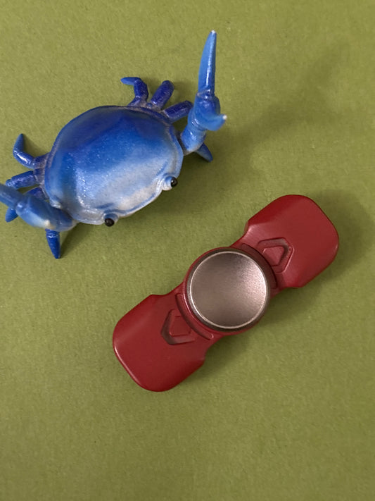 Alpha bot Valkryie SS with maroon cerakote - fidget spinner - fidget toy